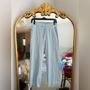 Aritizia sweatfleece airy terry blue sweatpants small